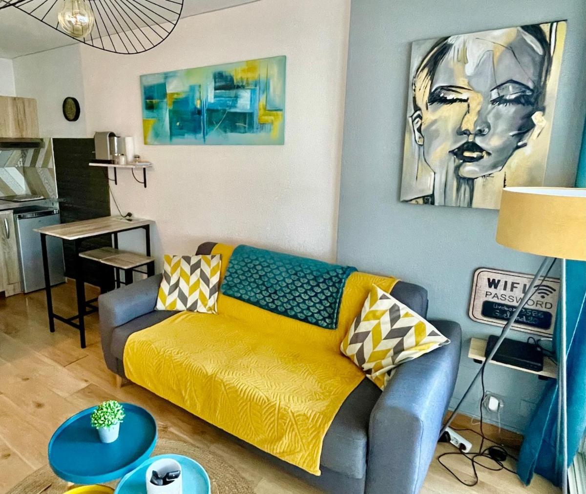 Апартаменты Le Cosy Des Goelands Фронтиньян Экстерьер фото